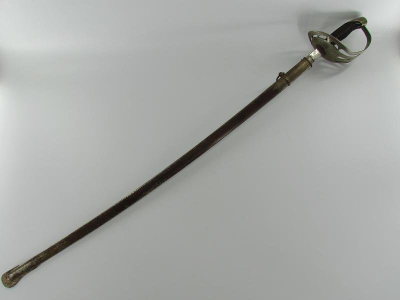 A German-Made Dutch Model 1895 Officers Cavalry Sword — image 14