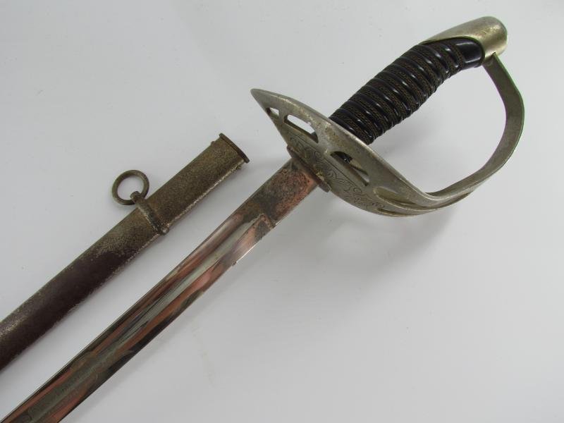 A German-Made Dutch Model 1895 Officers Cavalry Sword — image 3