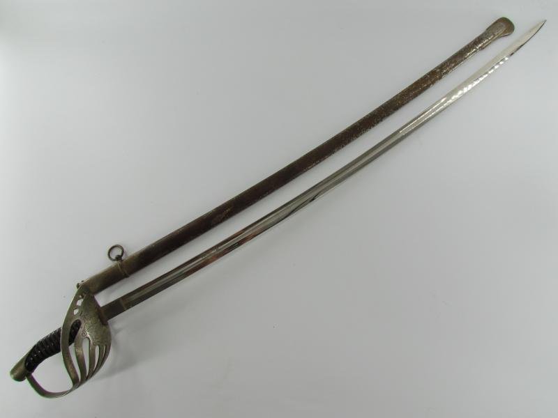 A German-Made Dutch Model 1895 Officers Cavalry Sword — image 7