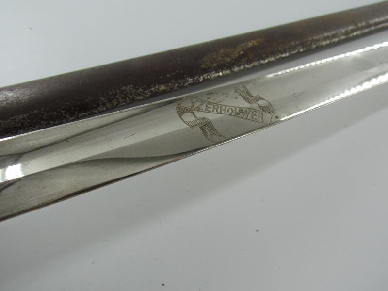 A German-Made Dutch Model 1895 Officers Cavalry Sword — image 8