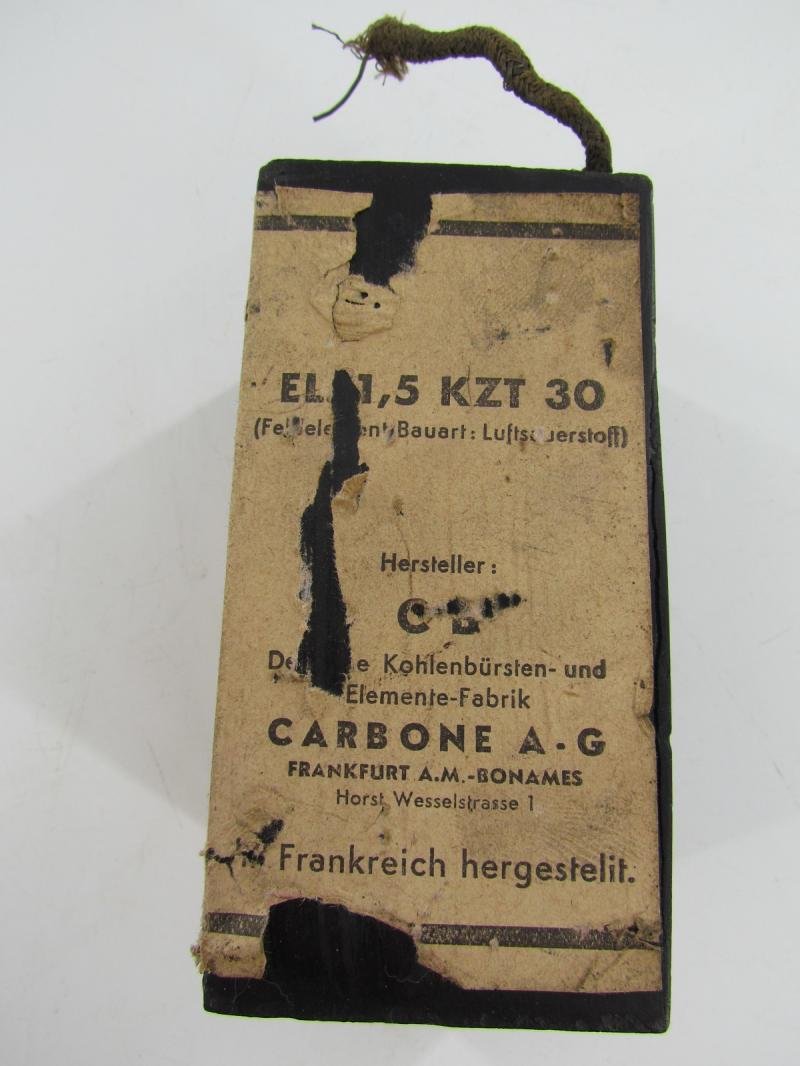 German FF33 field phone battery — image 2