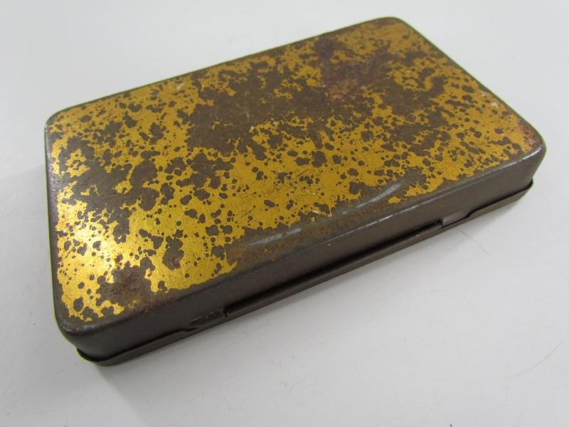 Old Iron Metal Box Egyptian Cigarettes MAROUF — image 6