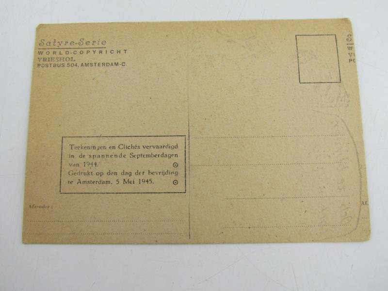 WW II, Satyre series, Vrieshol, 1945, Propaganda — image 3