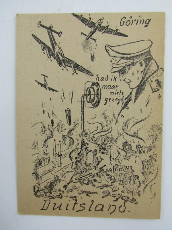 WW II, Satyre series, Vrieshol, 1945, Propaganda — image 6