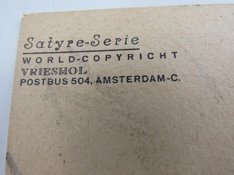 WW II, Satyre series, Vrieshol, 1945, Propaganda — image 9