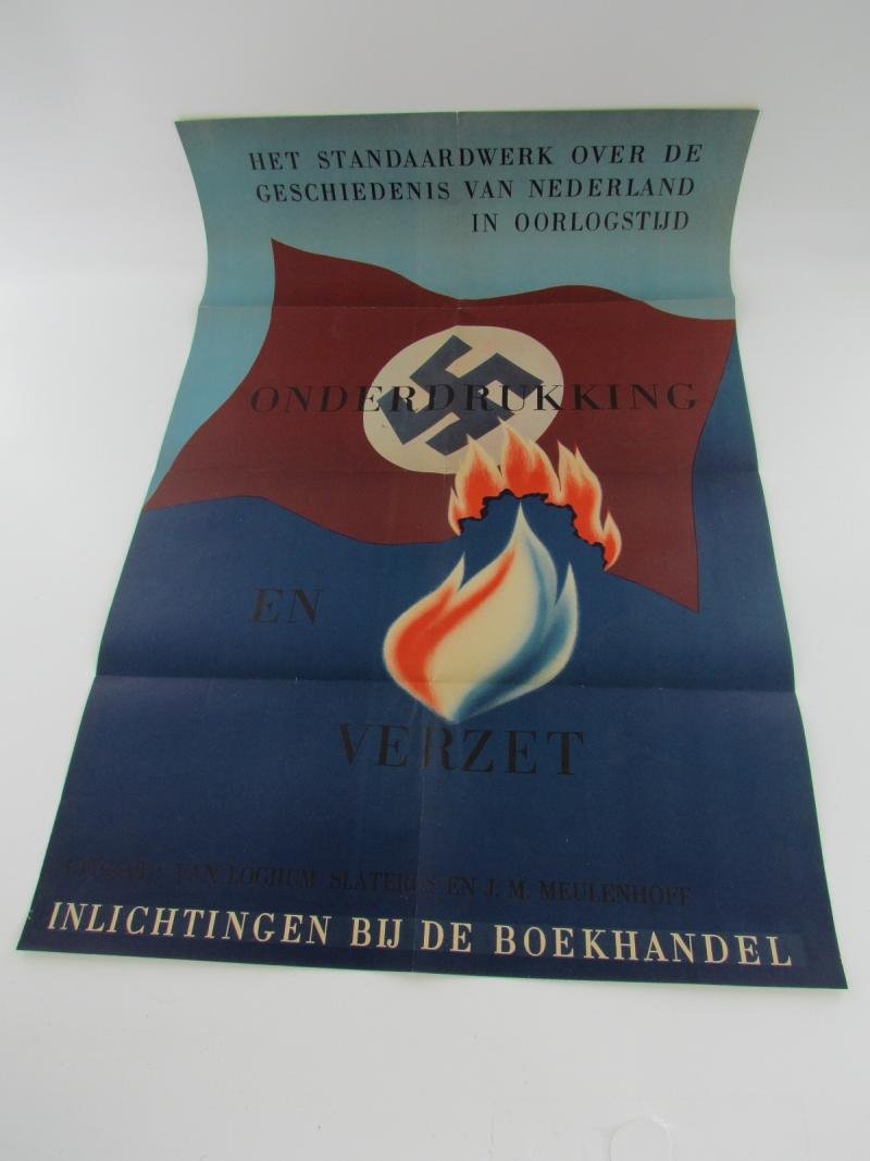 Nederland In Oorlogstijd Onderdrukking En Verzet Set Compleet Met Winkel Affiche — image 9