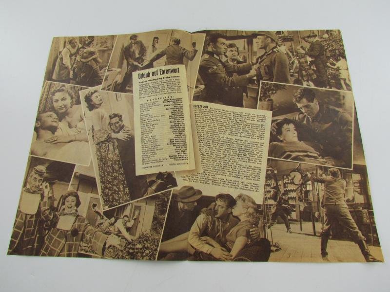 Original Movie Flyer From German Movie Urlaub auf Ehrenwort 1955 — image 2