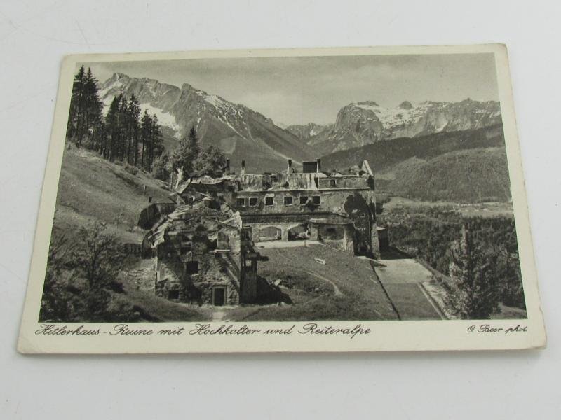 Postcard : Obersalzberg Hitler House after 1945 — image 2