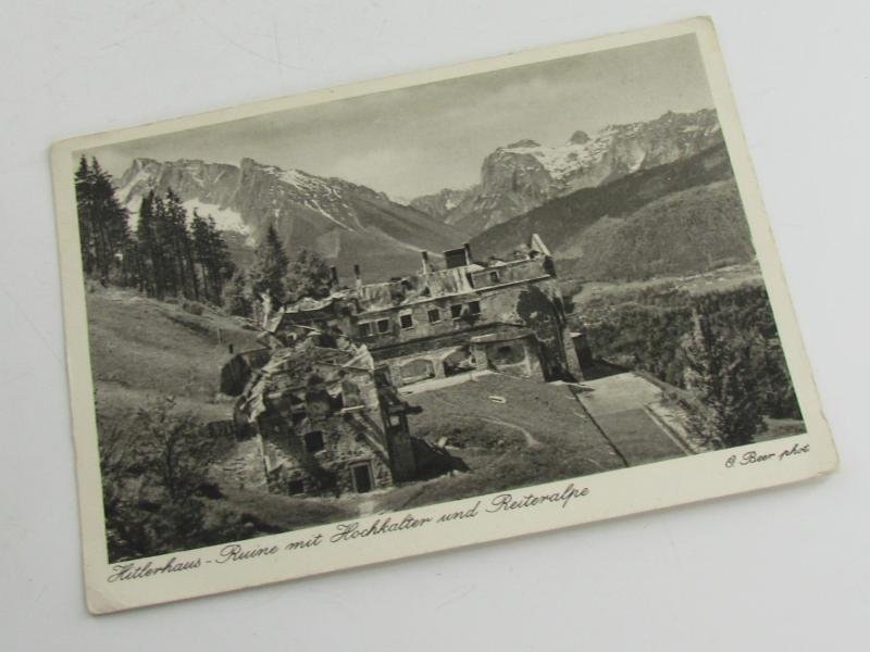 Postcard : Obersalzberg Hitler House after 1945 — image 5