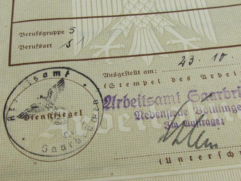 German Arbeitsbuch 1st pattern — image 4