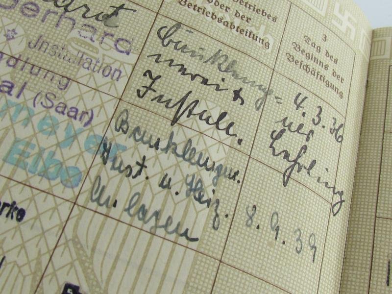 German Arbeitsbuch 1st pattern — image 5