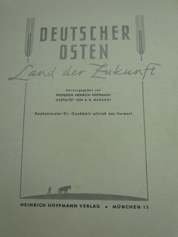 Book : the Eastern Germans 'Deutscher Osten-Land der Zukunft' — image 4