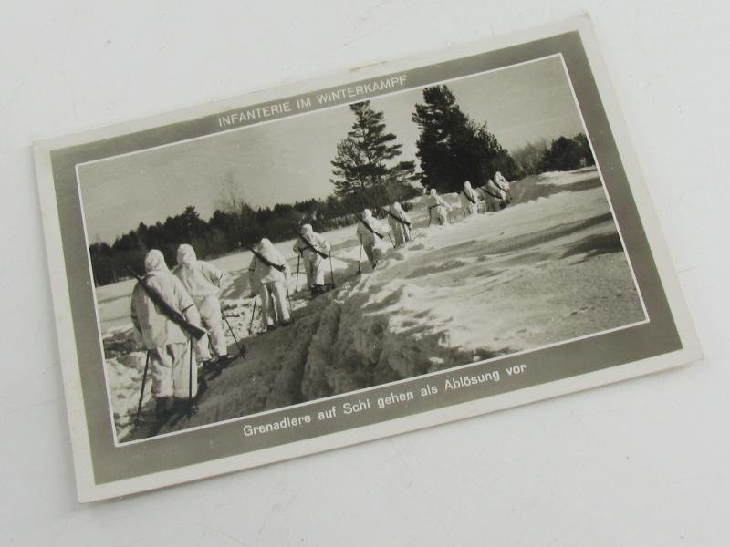 Postcard : Infantrie Im Winterkampf — image 6