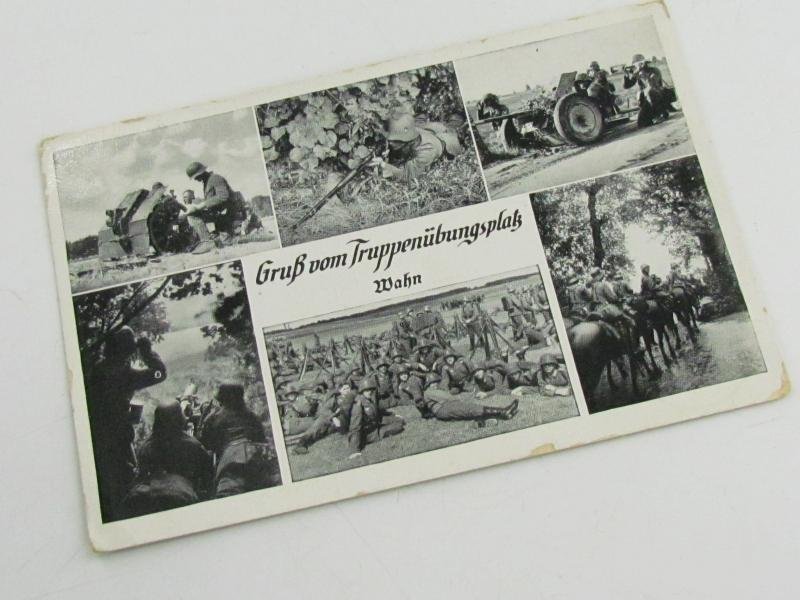 Postcard : greetings from the military training area Wahn — image 7