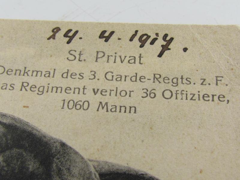 Memorial Postcard :  battle 24-04-1917 — image 3