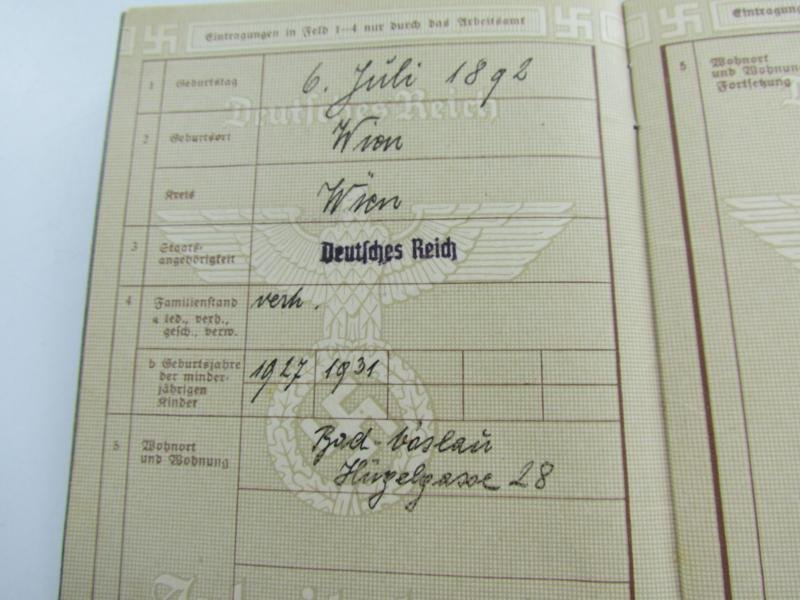 German Arbeidsbuch 2nd pattern — image 3