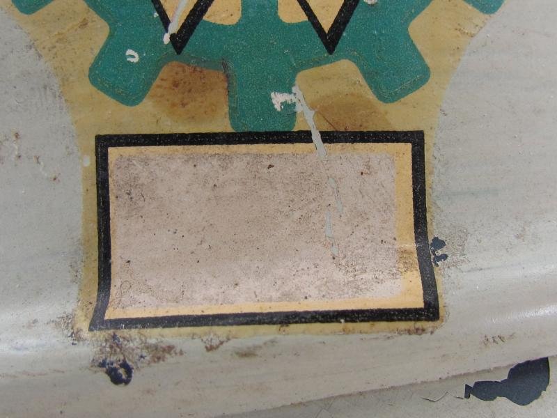 Original Steel Air Raid Gladiator Helmet Used by THW — image 10