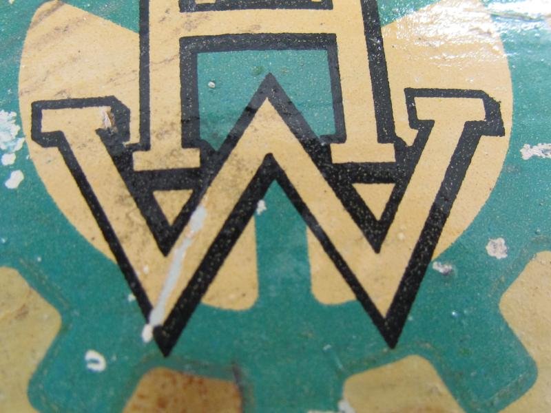 Original Steel Air Raid Gladiator Helmet Used by THW — image 11