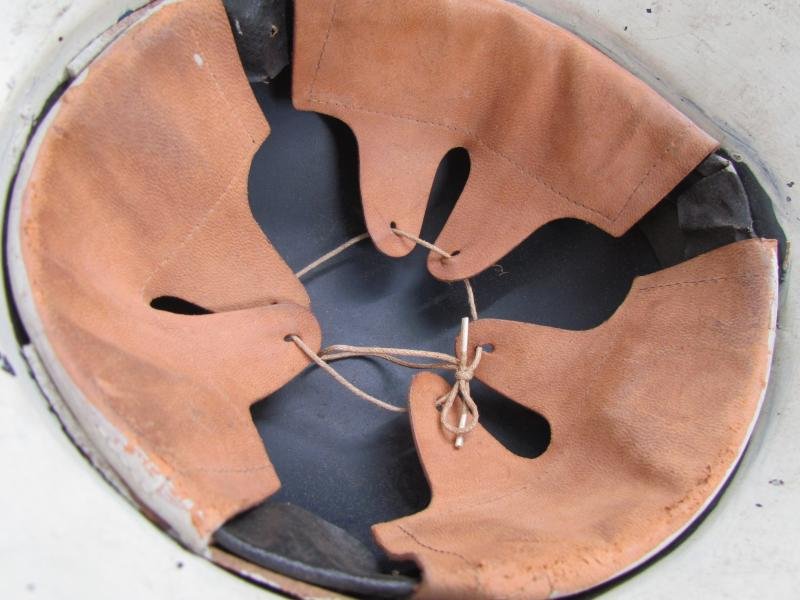 Original Steel Air Raid Gladiator Helmet Used by THW — image 13