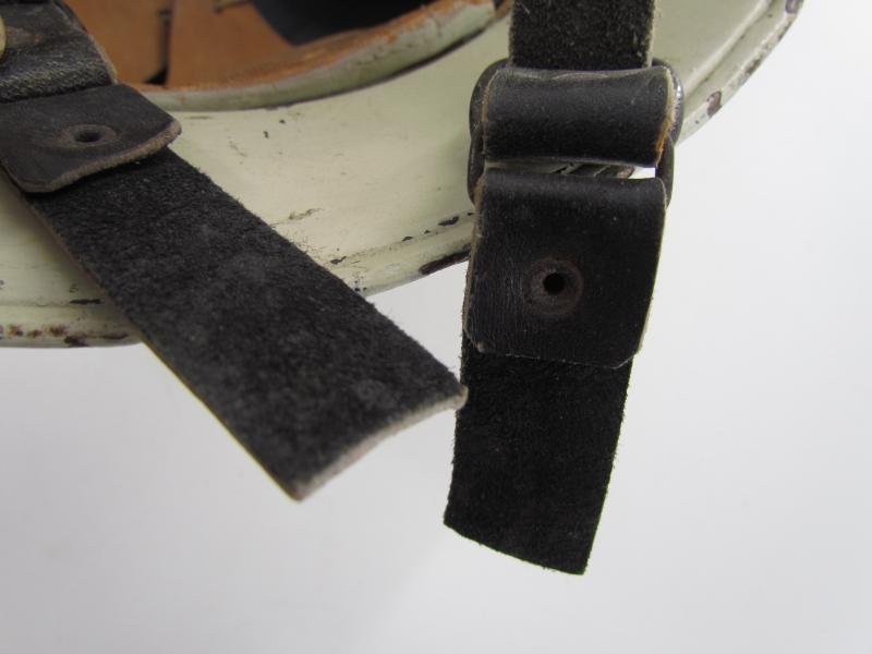 Original Steel Air Raid Gladiator Helmet Used by THW — image 14