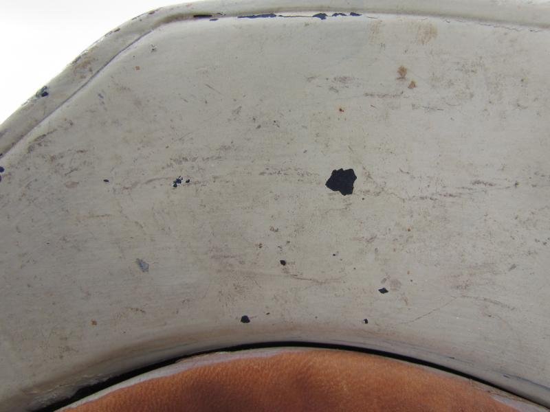 Original Steel Air Raid Gladiator Helmet Used by THW — image 15