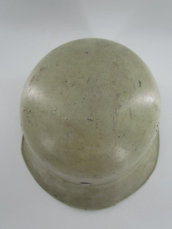Original Steel Air Raid Gladiator Helmet Used by THW — image 20