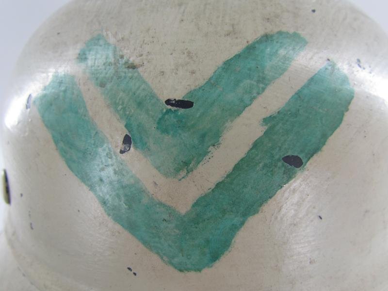 Original Steel Air Raid Gladiator Helmet Used by THW — image 7