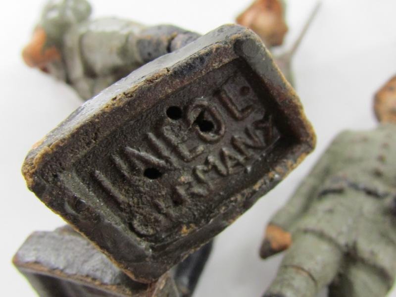 Grouping of 10x Lineol German Toy Soldiers — image 4