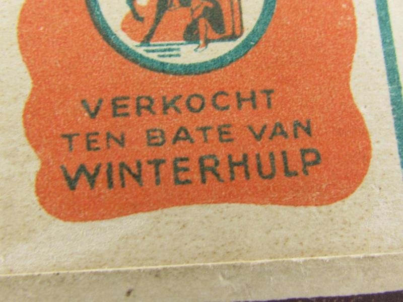1 x Pack WWII Winterhulp Matches — image 5