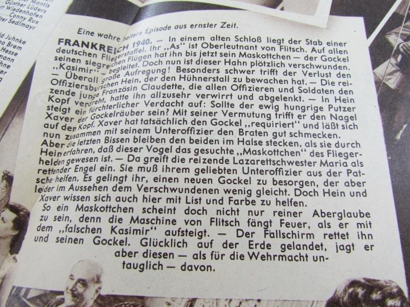 Original Movie Flyer From German Movie Der Frontgockel 1955 — image 4