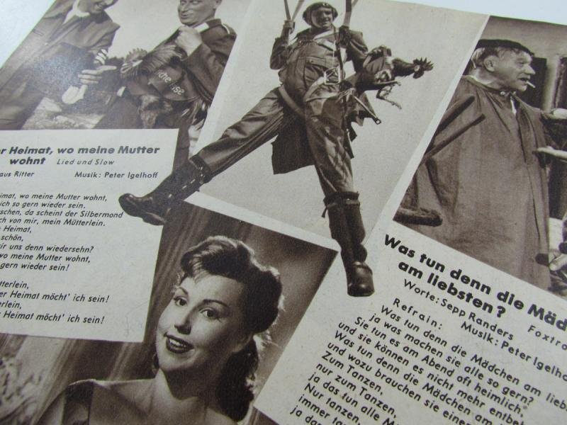 Original Movie Flyer From German Movie Der Frontgockel 1955 — image 6