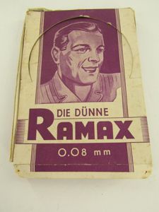German Razor Blades in Original Box