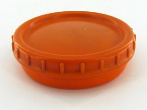 German Orange coloured 'Fettbuchse'