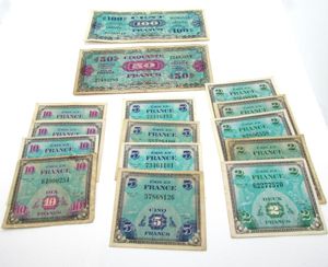 Allied Forces money for France