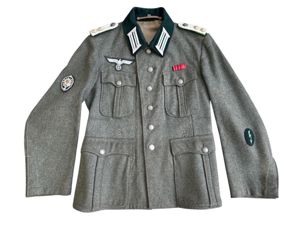Wehrmacht 'Gebirgsjäger' officer M36 Feldbluse for Hauptmann