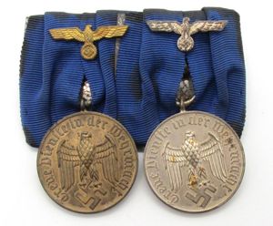 Wehrmacht. A Long Service Medal Bar