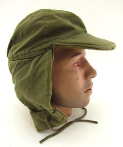 US WWII Original Winter Pile Cap