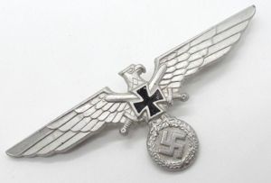Veteran organisation 'Kyffhäuserbund' breast eagle