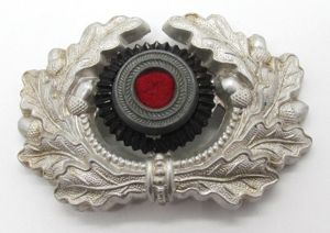 Wehrmacht (Heer) Visor Cap Wreath/Cocarde Set ( B&N 39 )