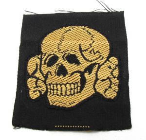 Waffen-SS 'BeVo' tropical cap skull 'Totenkopf'