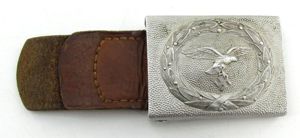 Luftwaffe Tabbed Aluminum Buckle 1938 ( JMO )
