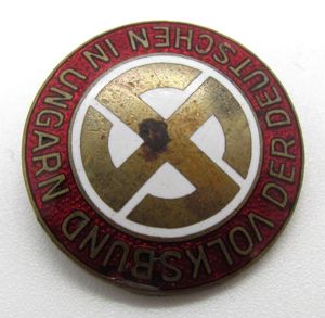 Volksbund der Deutsche in Ungarn Hungarian Enamel Membership Pin ( …