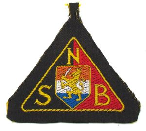 NSB Black Shirts Sleeve insignia ( Arm Badge )
