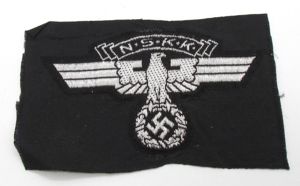 NSKK ( 'National Socialistisches Kraftfahr Korps' ) Bevo Sleeve Eagle