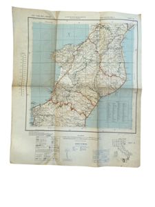 US WWII Road Map for the Italian Campaign ( Sheet …