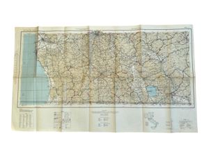 US WWII Road Map for the Italian Campaign ( Sheet …