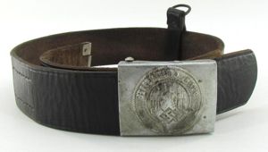 Hitler Youth Belt with Buckle RZM M4-39 ( 'Crank Catch') …