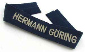 Luftwaffe 'Hermann Göring' Cuff title