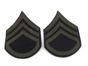 US WWII Rank Chevron Set