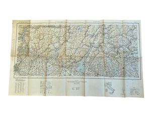 US WWII Road Map for the Italian Campaign ( Sheet …